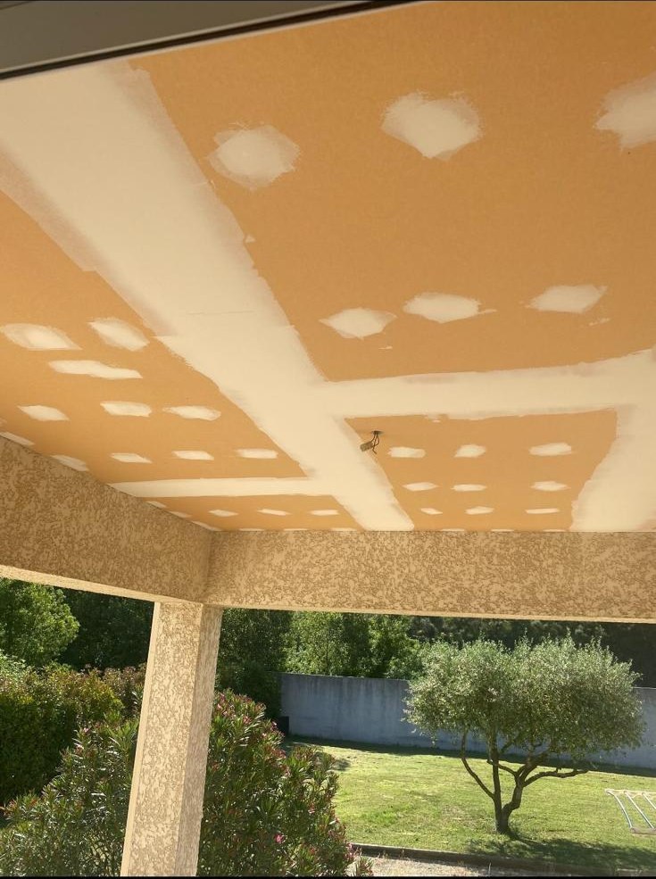 Plafond terrasse